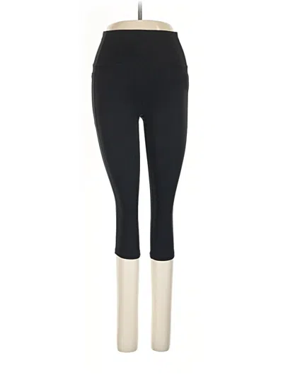 Pre-owned Skechers Active Pants In Black