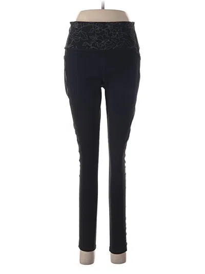 Pre-owned Skechers Active Pants In Black