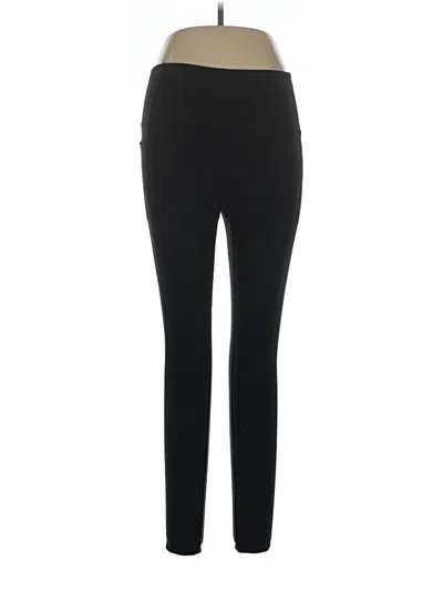Pre-owned Skechers Active Pants In Black