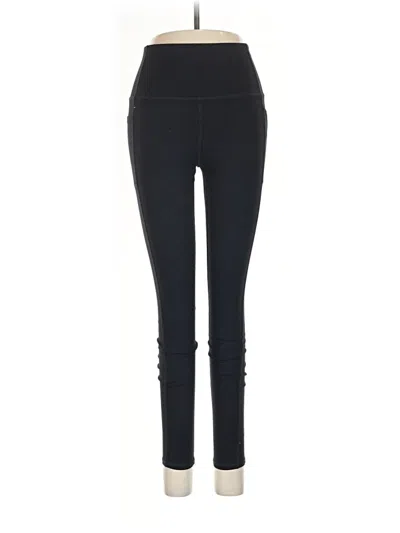 Pre-owned Skechers Active Pants In Black