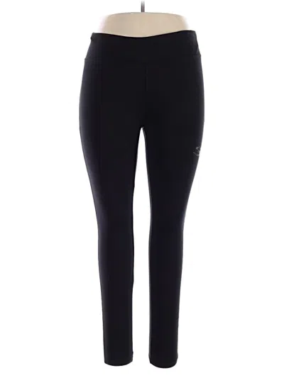 Pre-owned Skechers Active Pants In Black