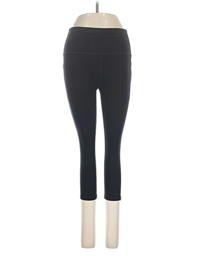 Pre-owned Skechers Active Pants In Black