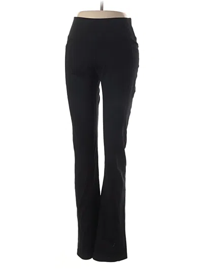 Pre-owned Skechers Active Pants In Black