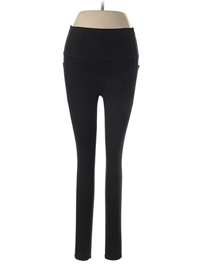 Pre-owned Skechers Active Pants In Black