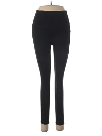 Pre-owned Skechers Active Pants In Black