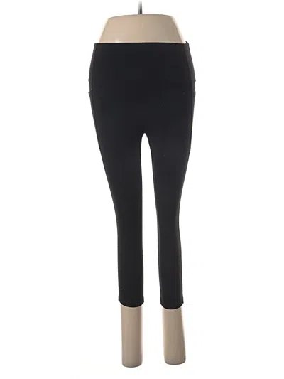 Pre-owned Skechers Active Pants In Black