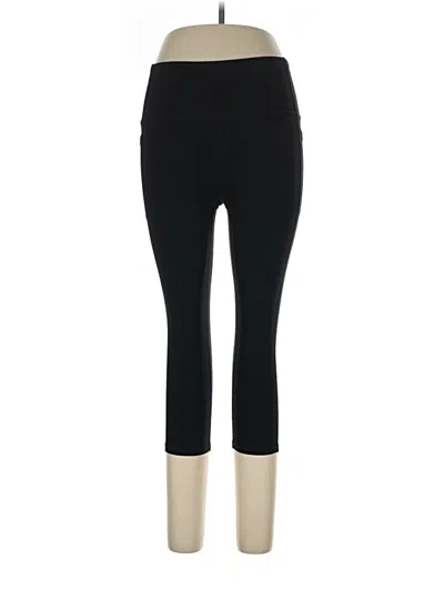Pre-owned Skechers Active Pants In Black