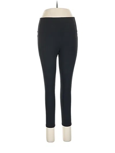 Pre-owned Skechers Active Pants In Black