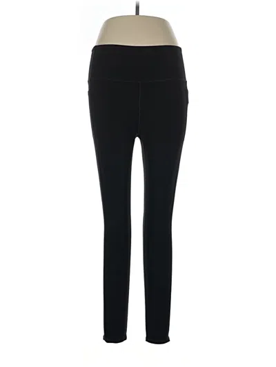 Pre-owned Skechers Active Pants In Black