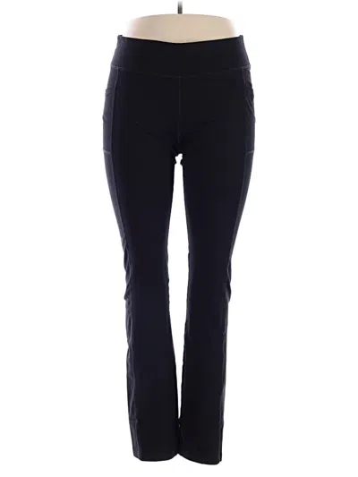 Pre-owned Skechers Active Pants In Black