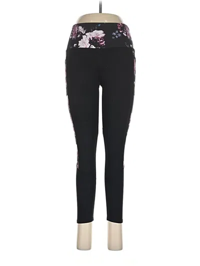 Pre-owned Skechers Active Pants In Black