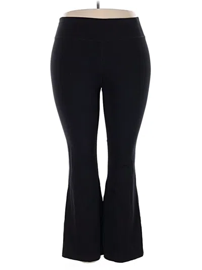 Pre-owned Skechers Active Pants In Black