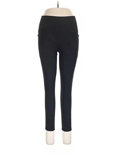 Pre-owned Skechers Active Pants In Black