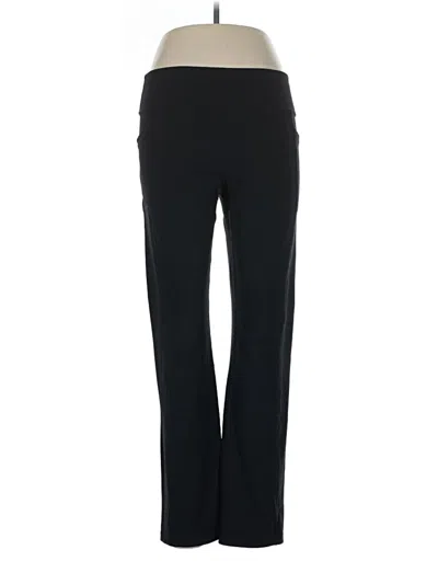 Pre-owned Skechers Active Pants In Black