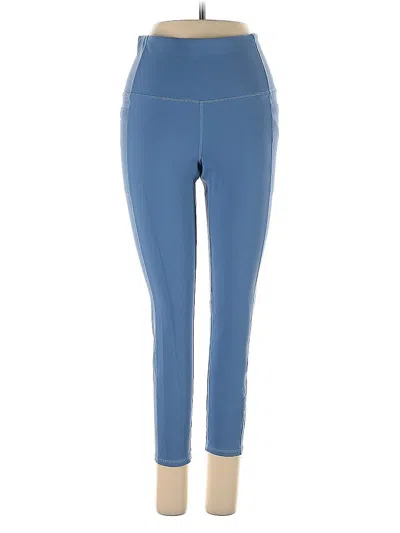 Pre-owned Skechers Active Pants In Blue