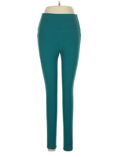 Pre-owned Skechers Active Pants In Blue