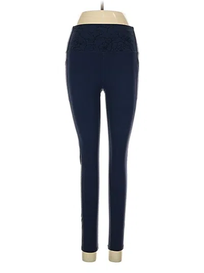 Pre-owned Skechers Active Pants In Blue