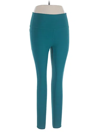 Pre-owned Skechers Active Pants In Blue