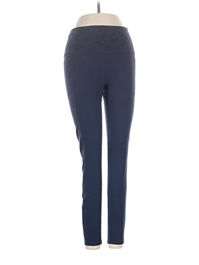 Pre-owned Skechers Active Pants In Blue