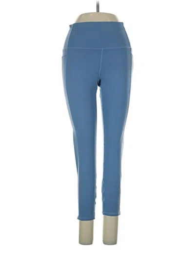 Pre-owned Skechers Active Pants In Blue