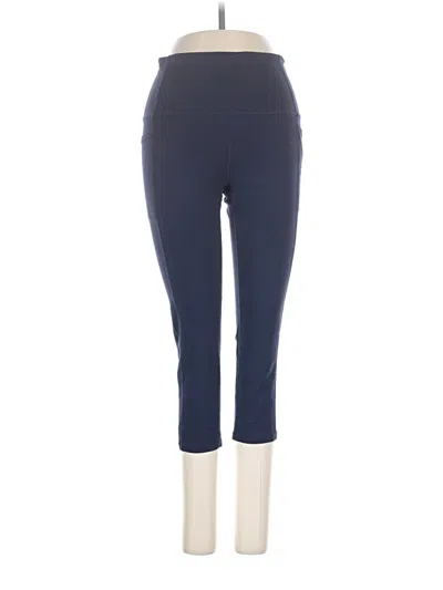 Pre-owned Skechers Active Pants In Blue