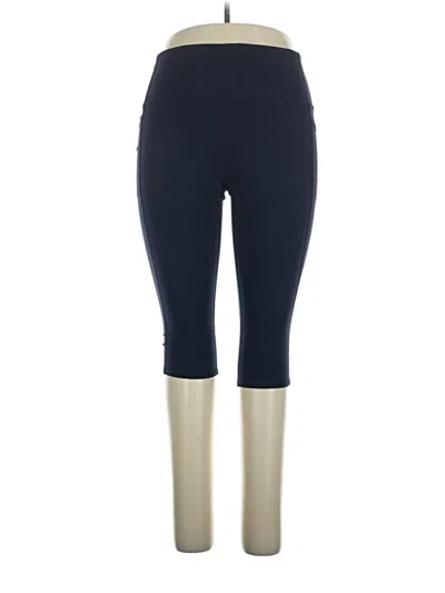 Pre-owned Skechers Active Pants In Blue