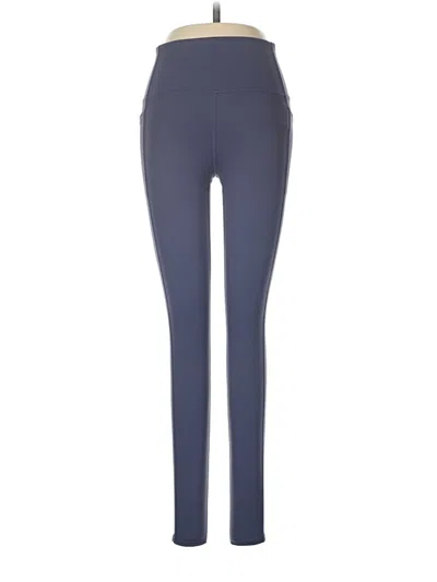 Pre-owned Skechers Active Pants In Blue