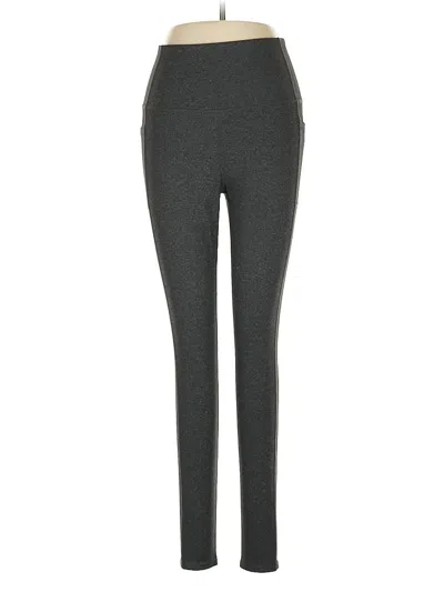 Pre-owned Skechers Active Pants In Gray