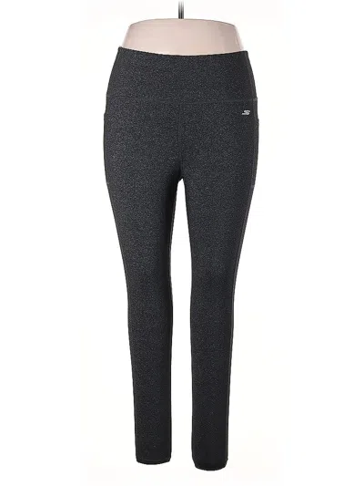 Pre-owned Skechers Active Pants In Gray