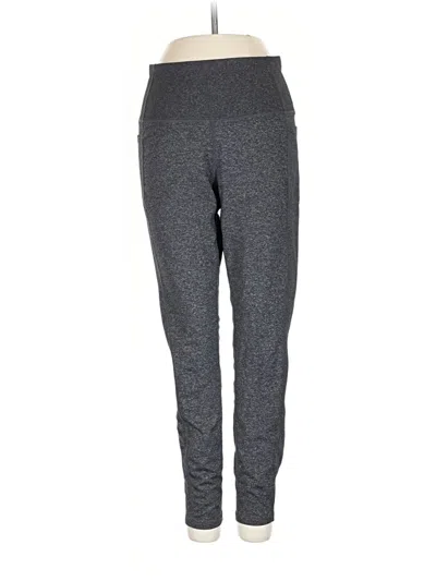 Pre-owned Skechers Active Pants In Gray