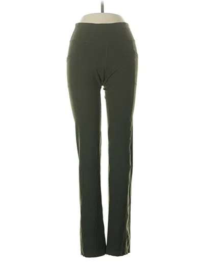 Pre-owned Skechers Active Pants In Green