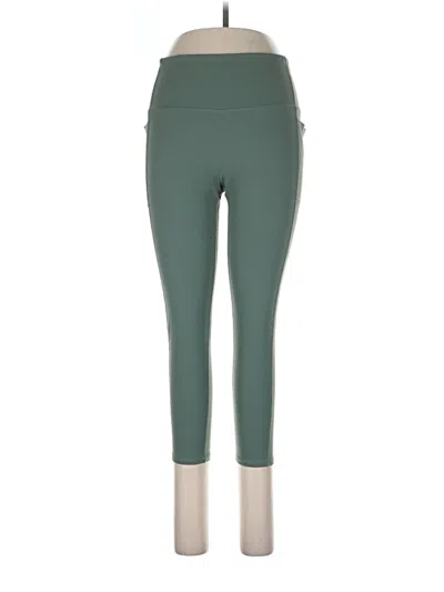 Pre-owned Skechers Active Pants In Green