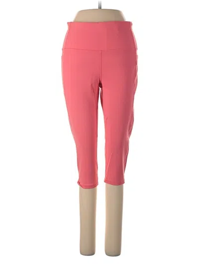 Pre-owned Skechers Active Pants In Pink