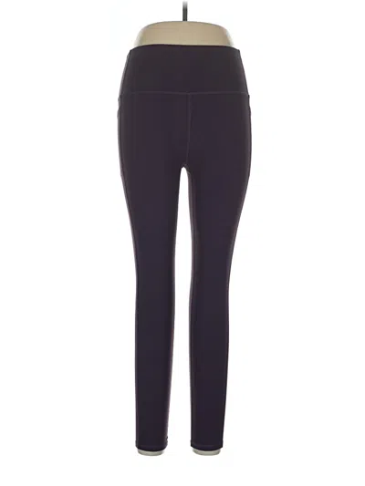 Pre-owned Skechers Active Pants In Purple