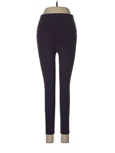 Pre-owned Skechers Active Pants In Purple