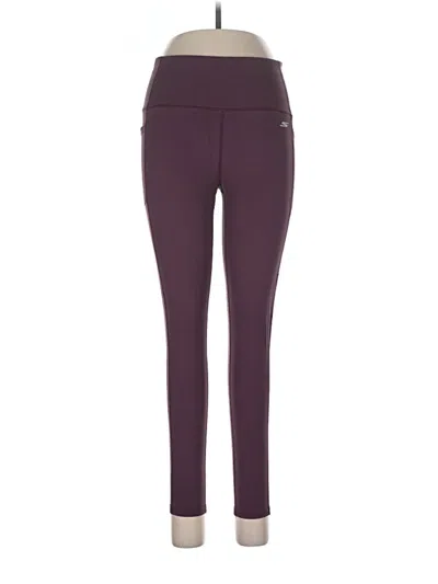 Pre-owned Skechers Active Pants In Purple