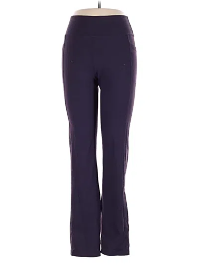 Pre-owned Skechers Active Pants In Purple