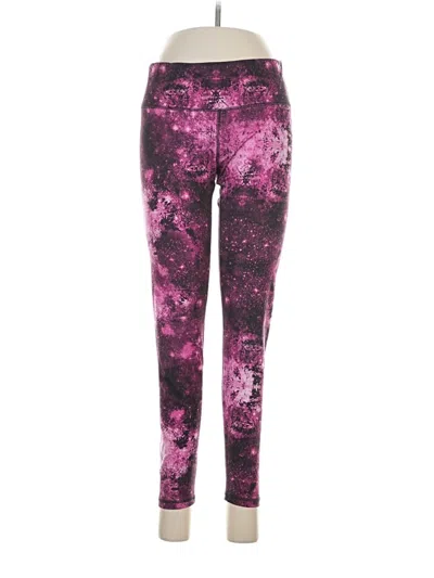 Pre-owned Skechers Active Pants In Purple
