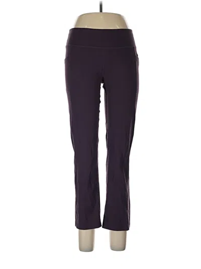 Pre-owned Skechers Active Pants In Purple
