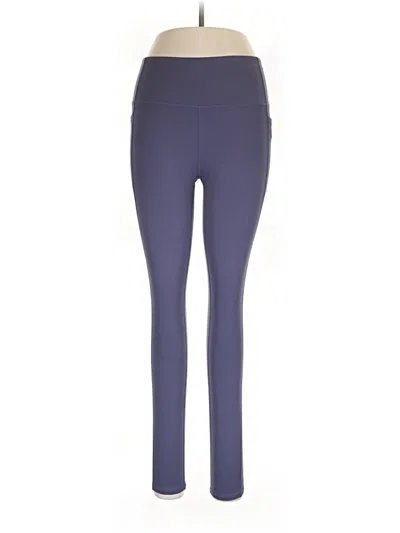 Pre-owned Skechers Active Pants In Purple