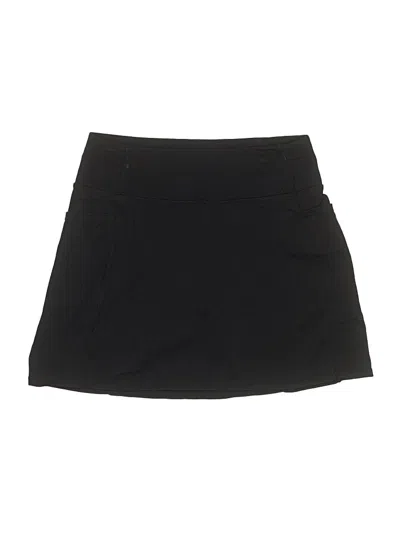 Pre-owned Skechers Active Skort In Black