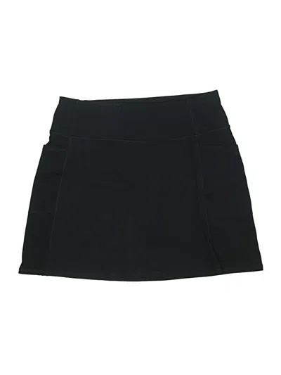 Pre-owned Skechers Active Skort In Black
