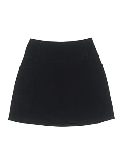 Pre-owned Skechers Active Skort In Black