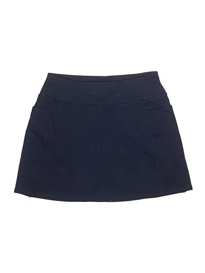 Pre-owned Skechers Active Skort In Blue