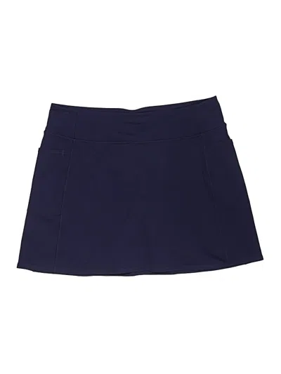Pre-owned Skechers Active Skort In Blue