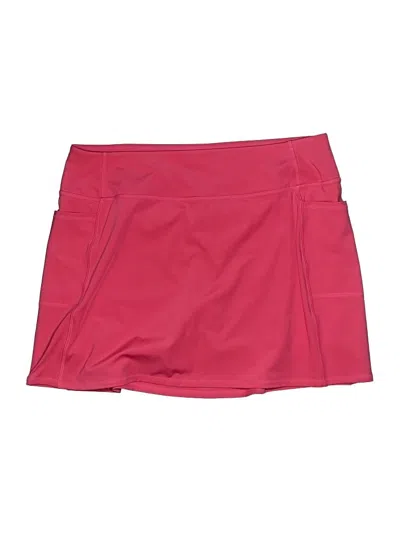 Pre-owned Skechers Active Skort In Pink