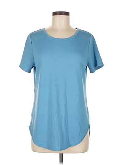 Pre-owned Skechers Active T-shirt In Blue