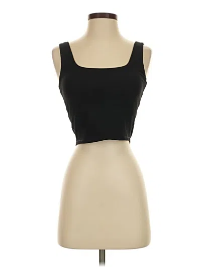 Pre-owned Skechers Active Tank Top In Black