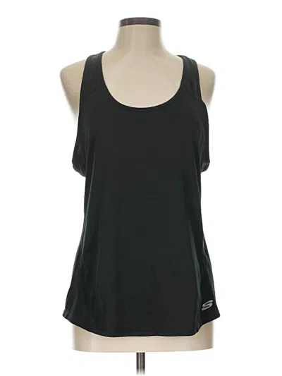 Pre-owned Skechers Active Tank Top In Black