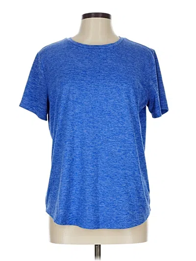 Pre-owned Skechers Active T-shirt In Blue